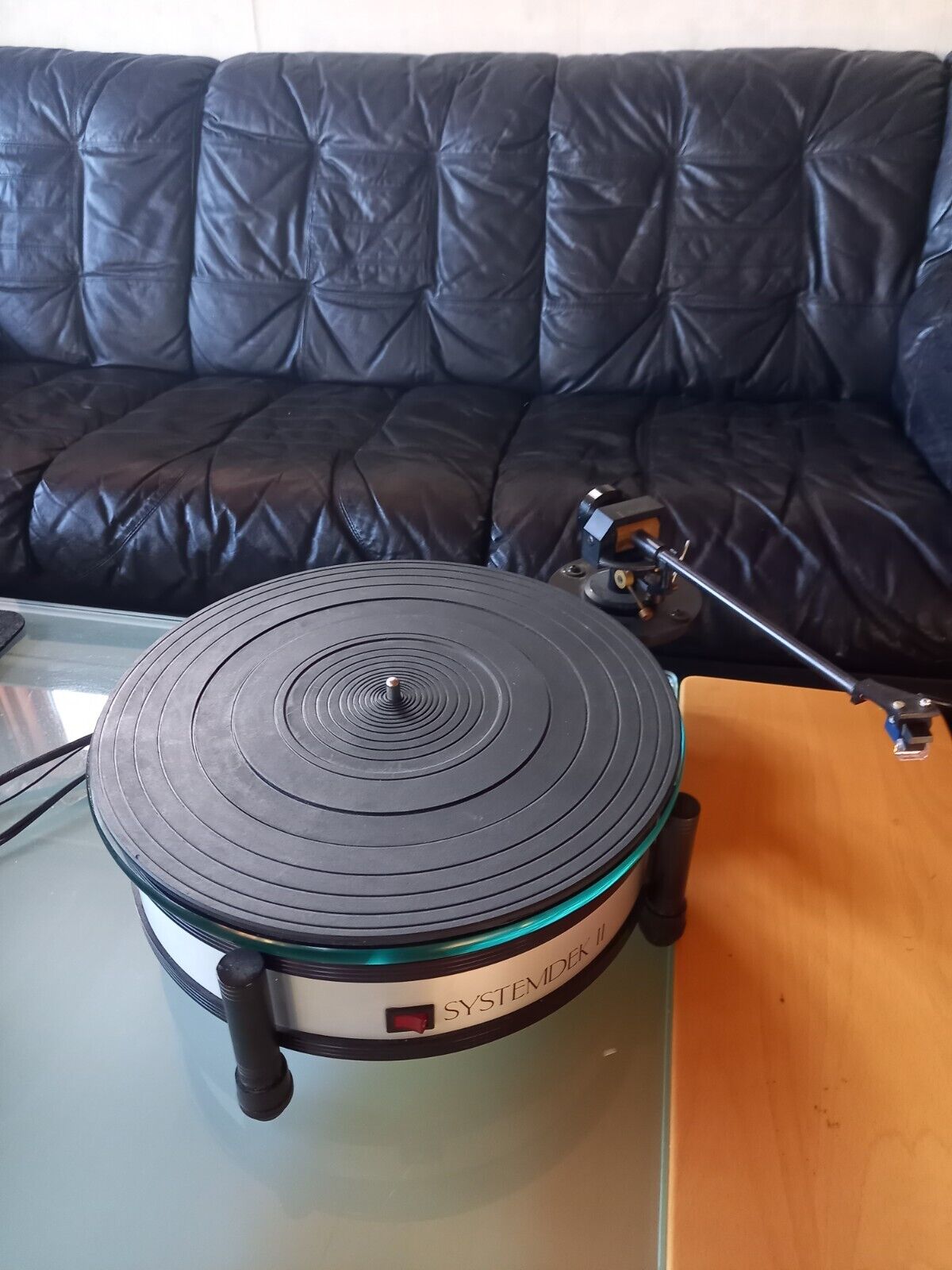 British iconic Systemdek II turntable w/Helius Scorpio tonearm  AT VM520EB cart