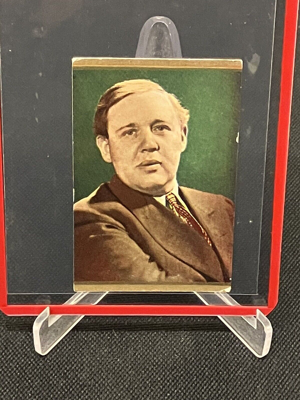 1936 HOLLYWOOD ACTOR CHARLES LAUGHTON DANISH VINTAGE CARD MOVIE STARS