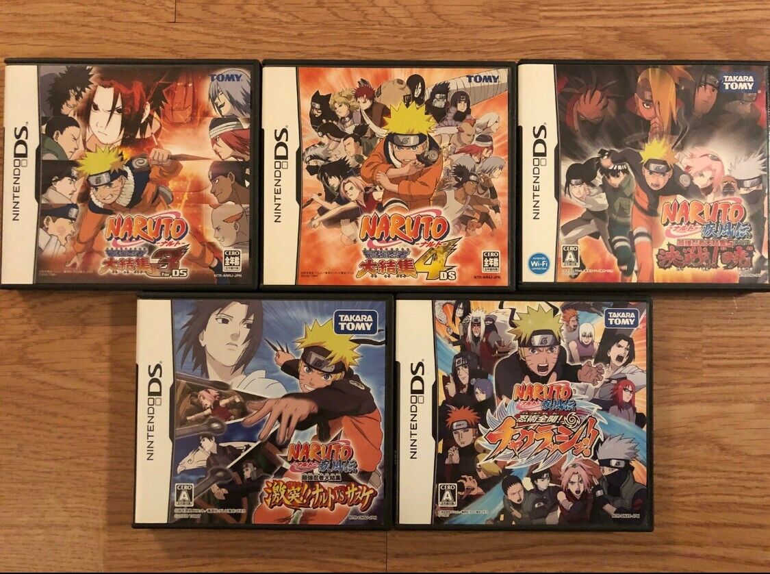 Naruto Saikyo Ninja Daikesshu (Ninja Council) Series Nintendo DS Japanese