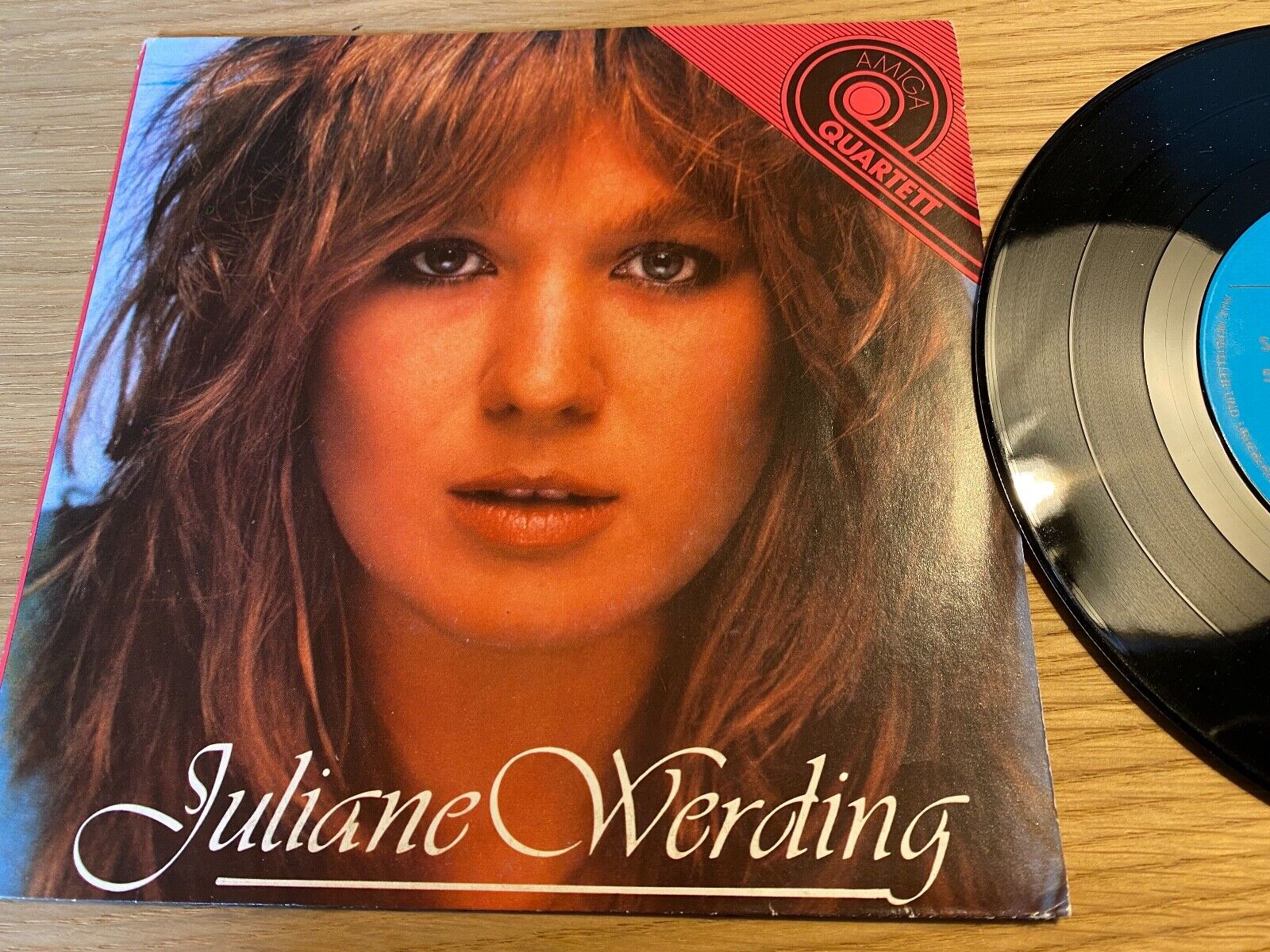 JULIANE WERDING "NACHT VOLL SCHATTEN/SONNE AUF DER HAUT" AMIGA EAST GERMAN 7 AWA