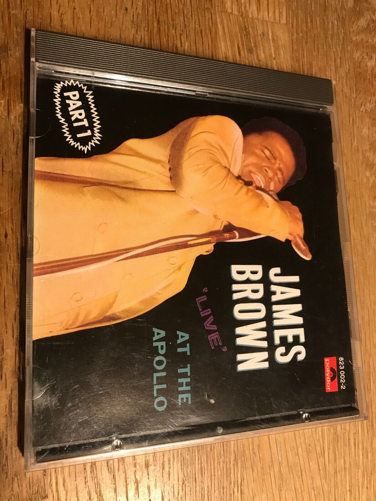 JAMES BROWN "LIVE AT THE APOLLO" 1968 POLYDOR RECORDS LIVE TRACK CD ALBUM GERMAN