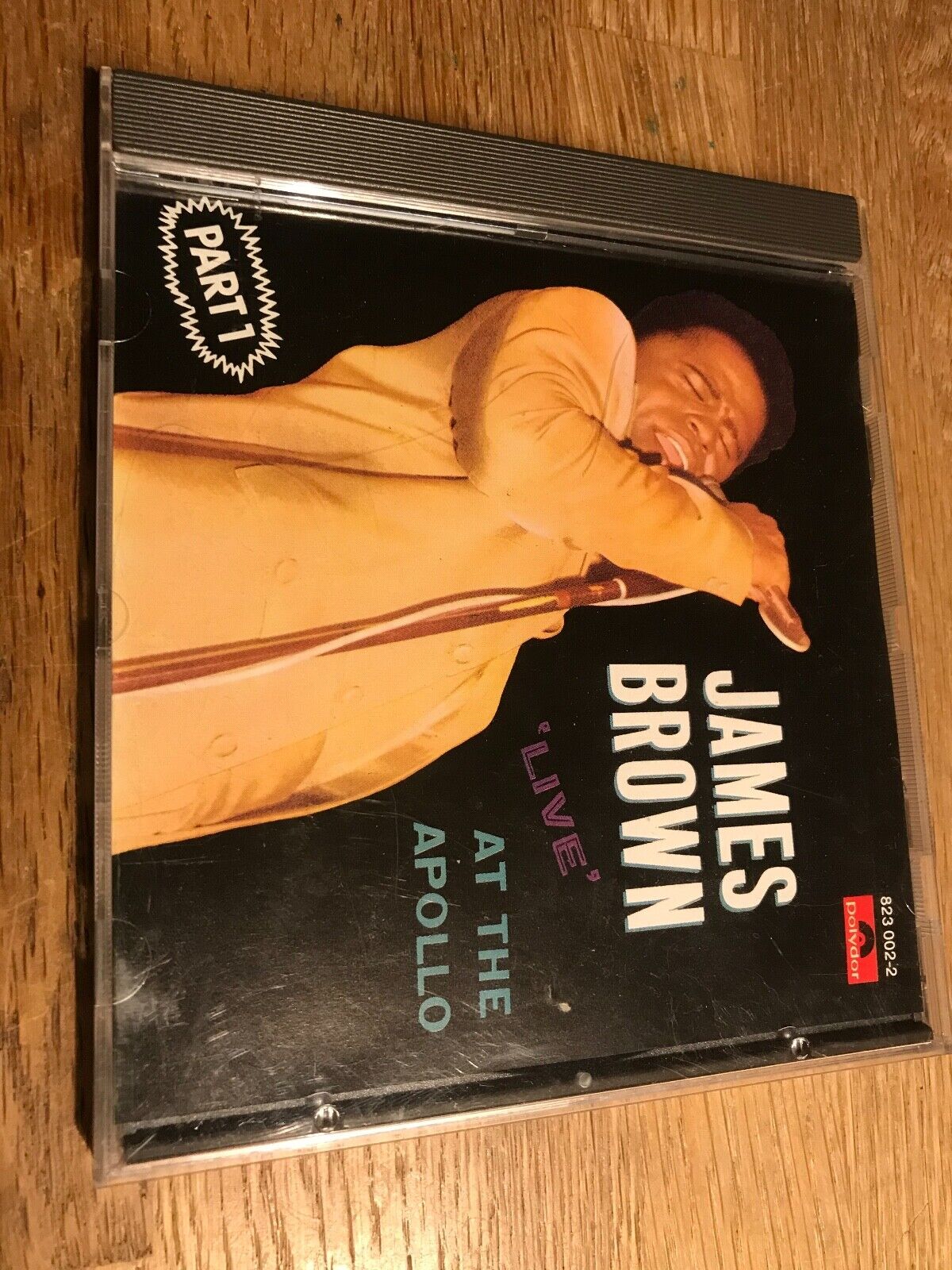 JAMES BROWN "LIVE AT THE APOLLO" 1968 POLYDOR RECORDS LIVE TRACK CD ALBUM GERMAN