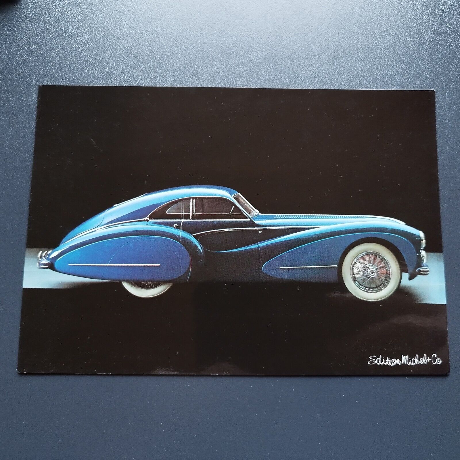 Talbot Lago T 26 Grand Sport 1948  Postcard published by Michel+Co