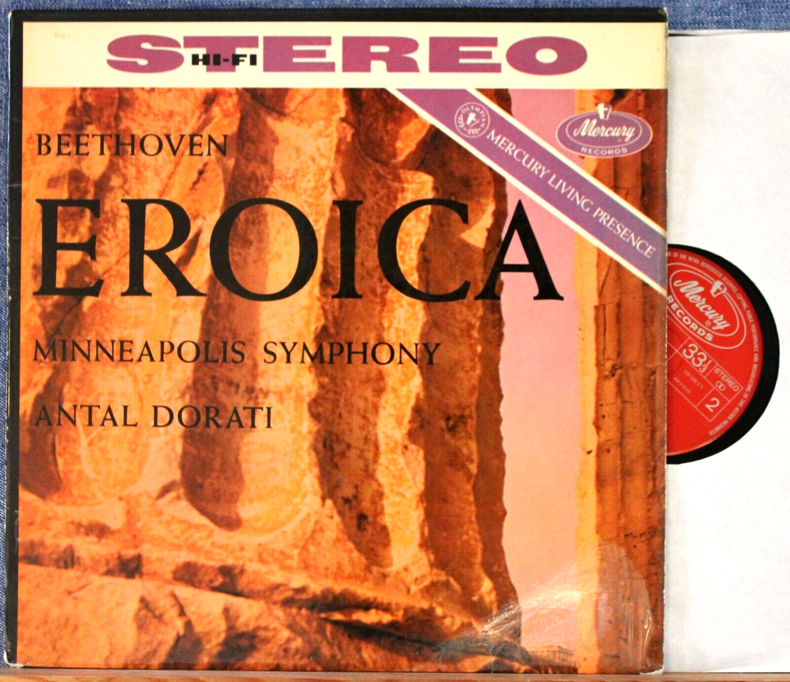 Dorato Beethoven (Symphony 3) Mercury 130508 MGY NM