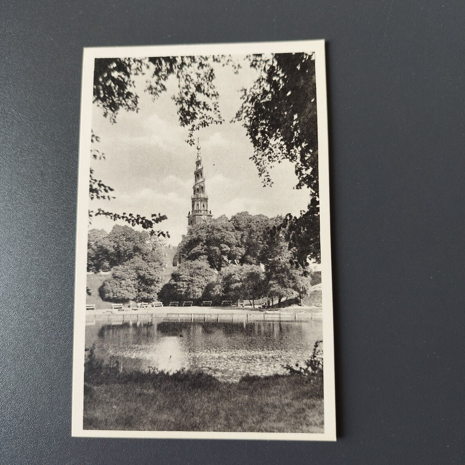 Vintage postcardDenmark CopenhagenOur Saviour's Church