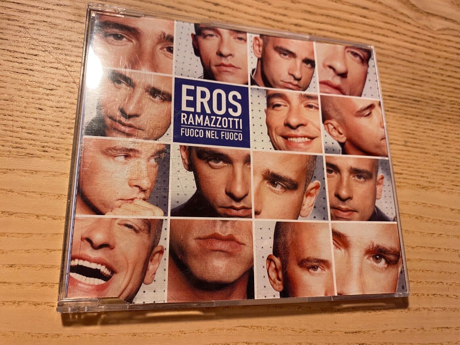 EROS RAMAZZOTTI "FUOCO NEL FUOCO" BMG ARIOLA RECORDS 2000 3 TRACKS CD SINGLE OOP