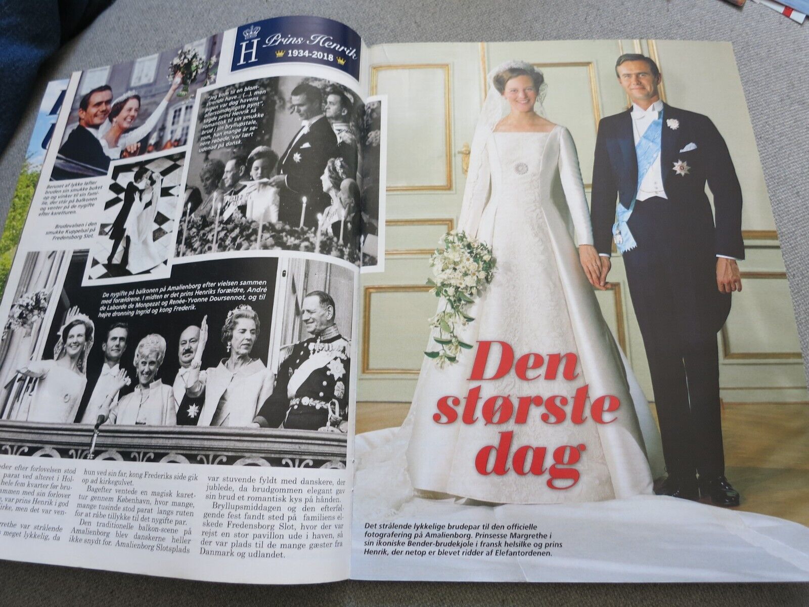 Danish Magazine ROYAL Queen MARGRETHE Henrik INGRID Princess MARY FREDERIK AA1