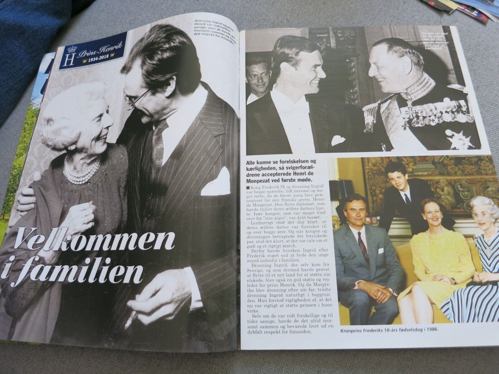 Danish Magazine ROYAL Queen MARGRETHE Henrik INGRID Princess MARY FREDERIK AA1