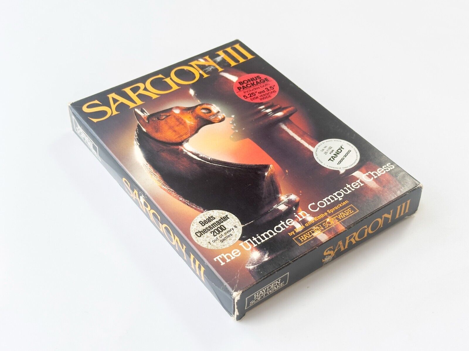 Sargon III - Hayden Software - 1987 / IBM PC