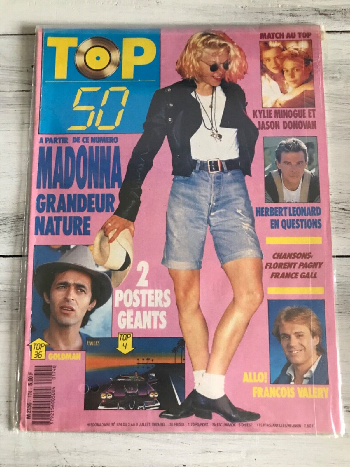 Madonna Top 50 1989 France Magazine