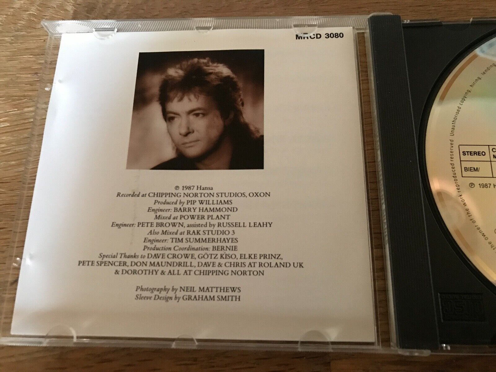 CHRIS NORMAN "DIFFERENT SHADES" 1987 CD 12 TRACKS MEGA RECORDS DENMARK NCB RARE*