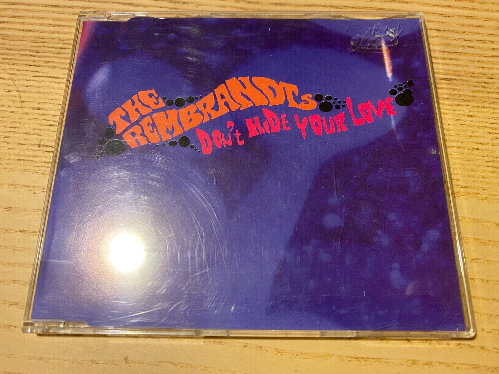 THE REMBRANDTS "DON´T HIDE YOUR LOVE" 3 TRACK CD SINGLE 1995 EASTWEST RECORDS***