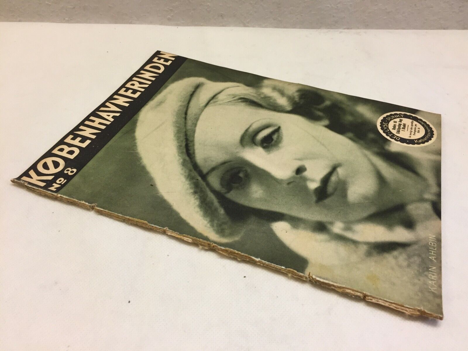 Karin Albihn Complete Antique Vintage Danish Magazine 1934 Københavnerinden