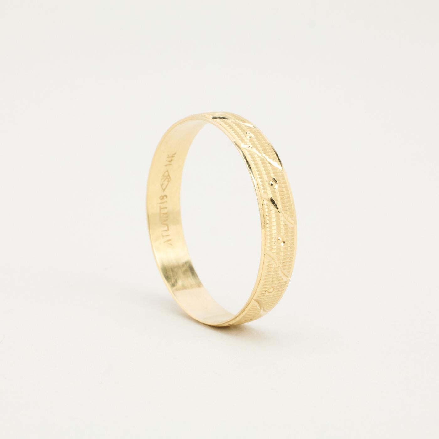 Ring in 14K Gold size 14¼ | Solid Gold | Minimalistic Gold Jewelry