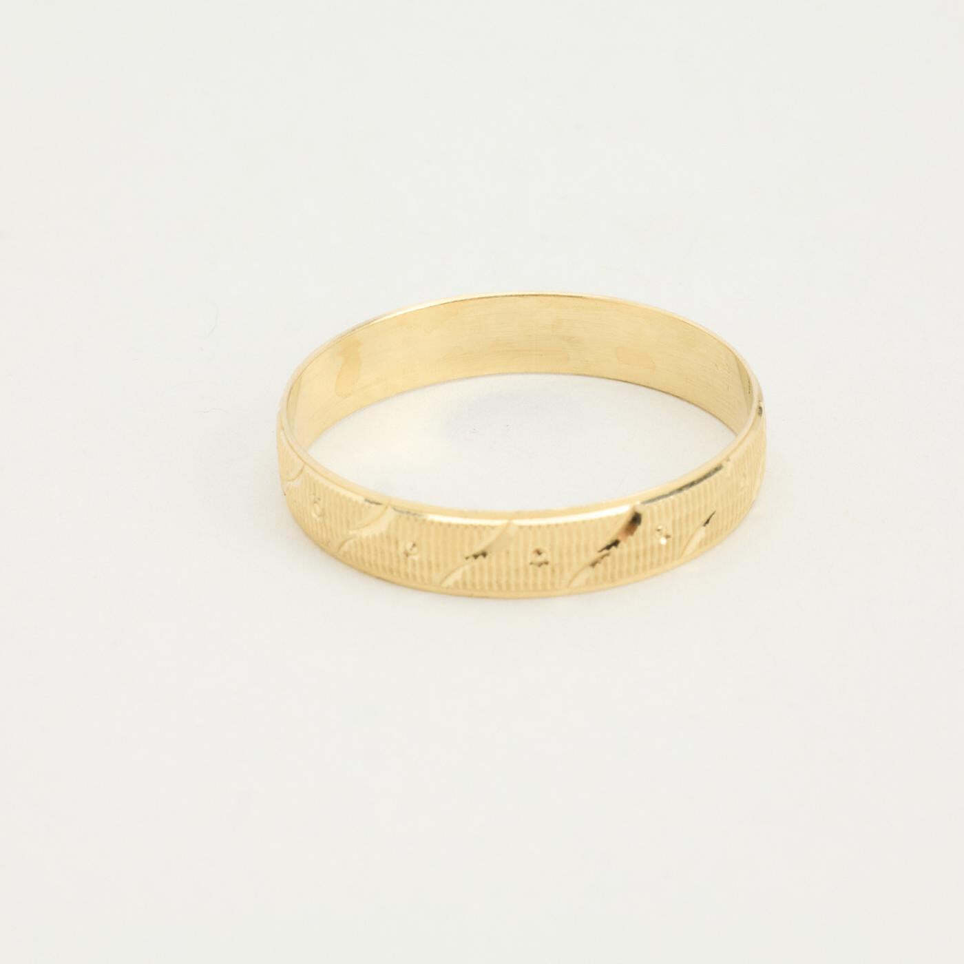 Ring in 14K Gold size 14¼ | Solid Gold | Minimalistic Gold Jewelry