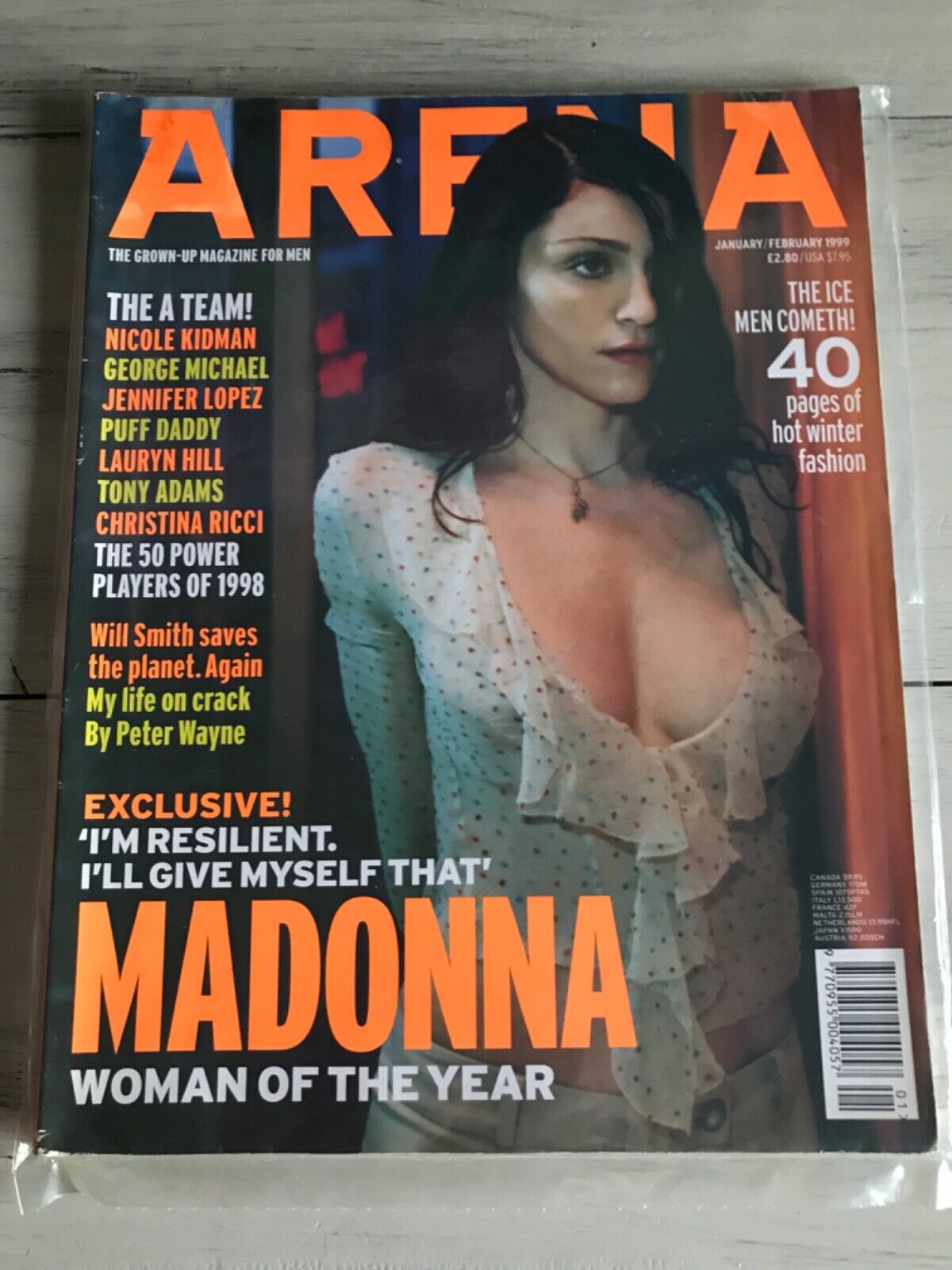 Madonna Arena Magazine 1999 UK