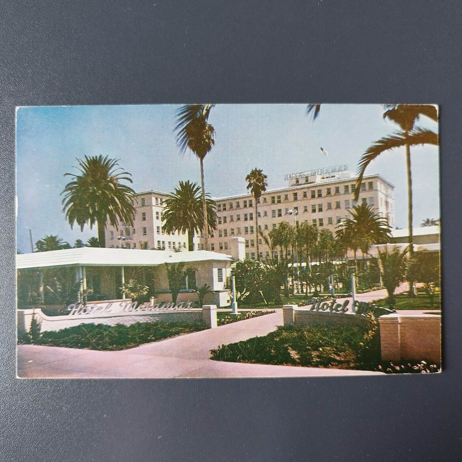 CA Santa Monica Hotel Miramar Posted in 1950 to Denmark