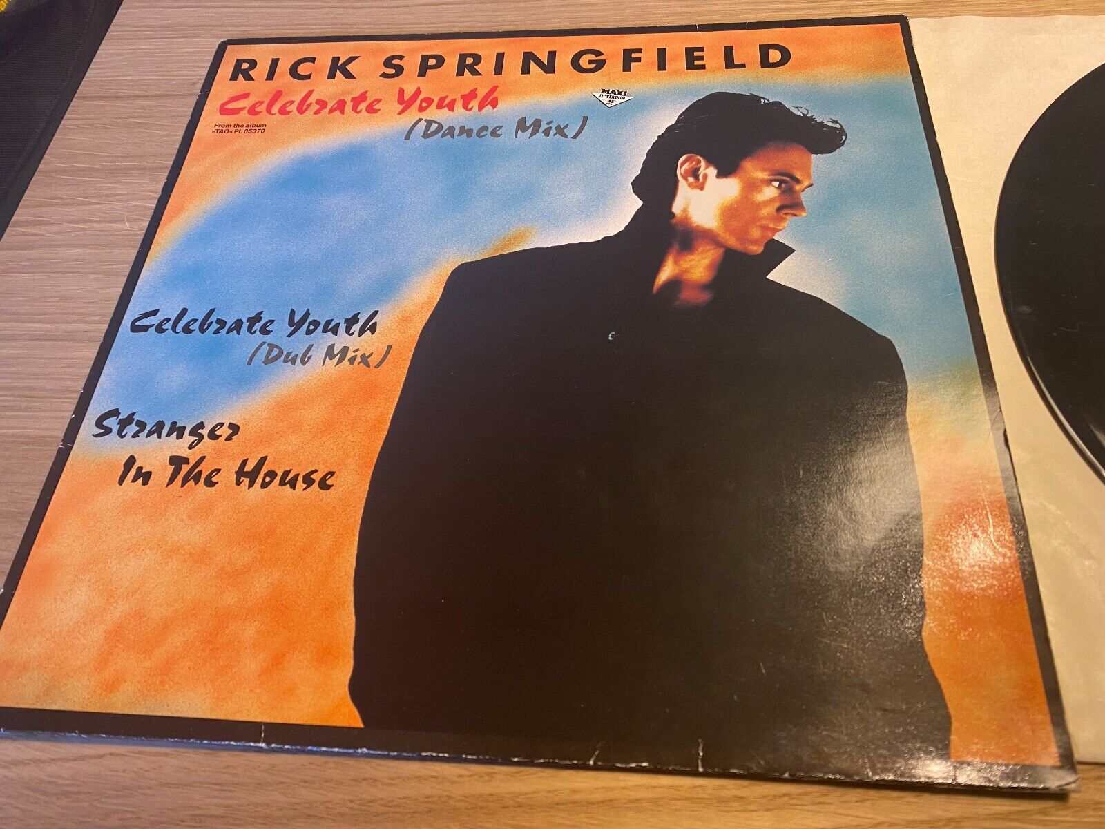 RICK SPRINGFIELD "CELEBRATE YOUTH" DANCE MIX 12" MAXI SINGLE RCA VICTOR WGERMAN