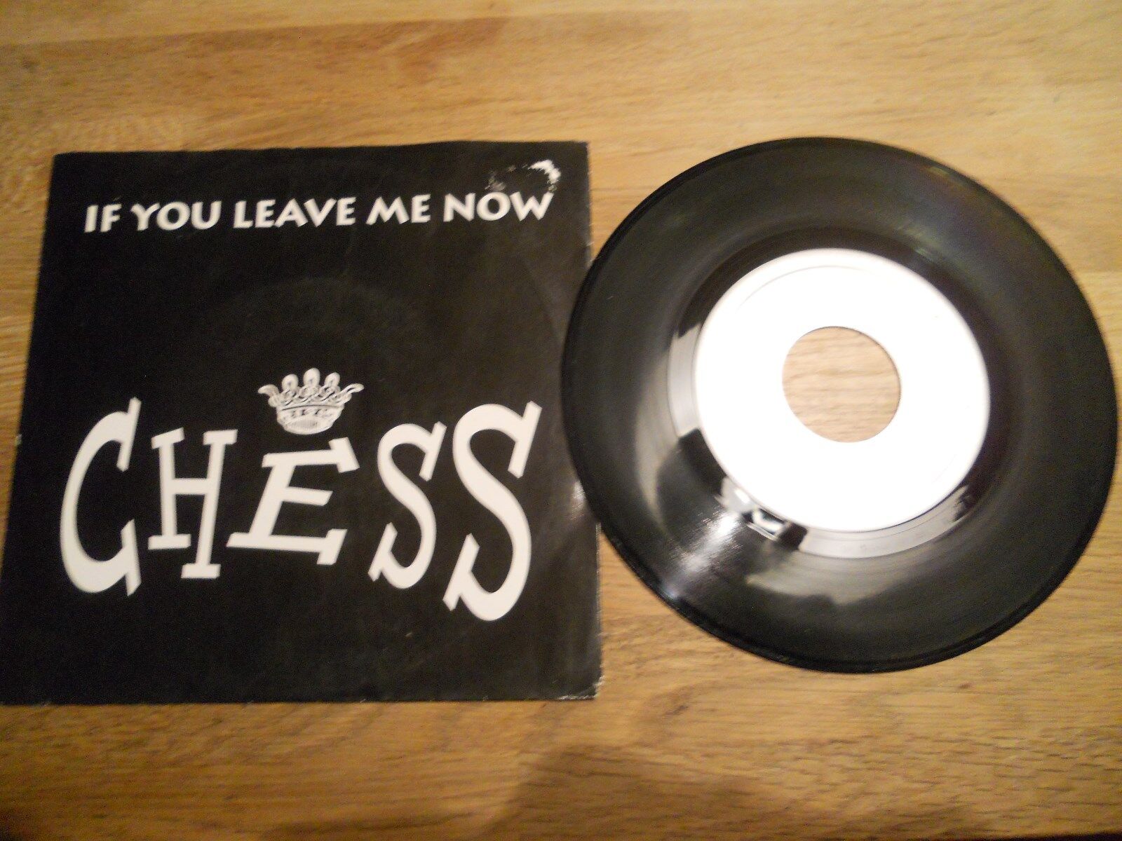 CHESS (PETER CETERA) IF YOU LEAVE ME NOW AIRPLAY MIX 1992 BMG HANSA DUTCH RARE**