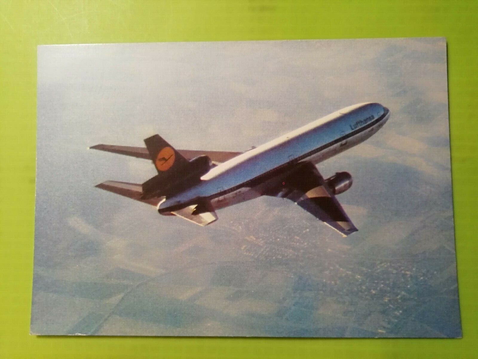 Aviation postcardLufthansaGermanyDC 10 Unused 