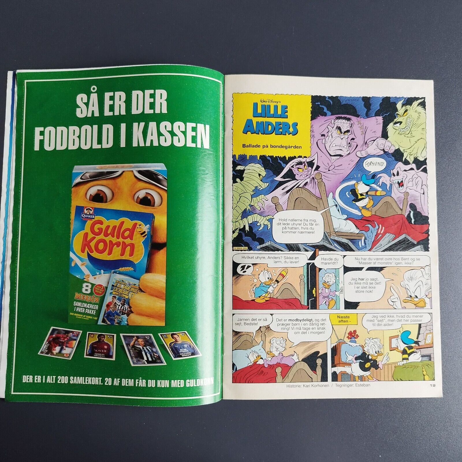 Lego ad in a Danish "Donald Duck" mag. no 13 / 2004