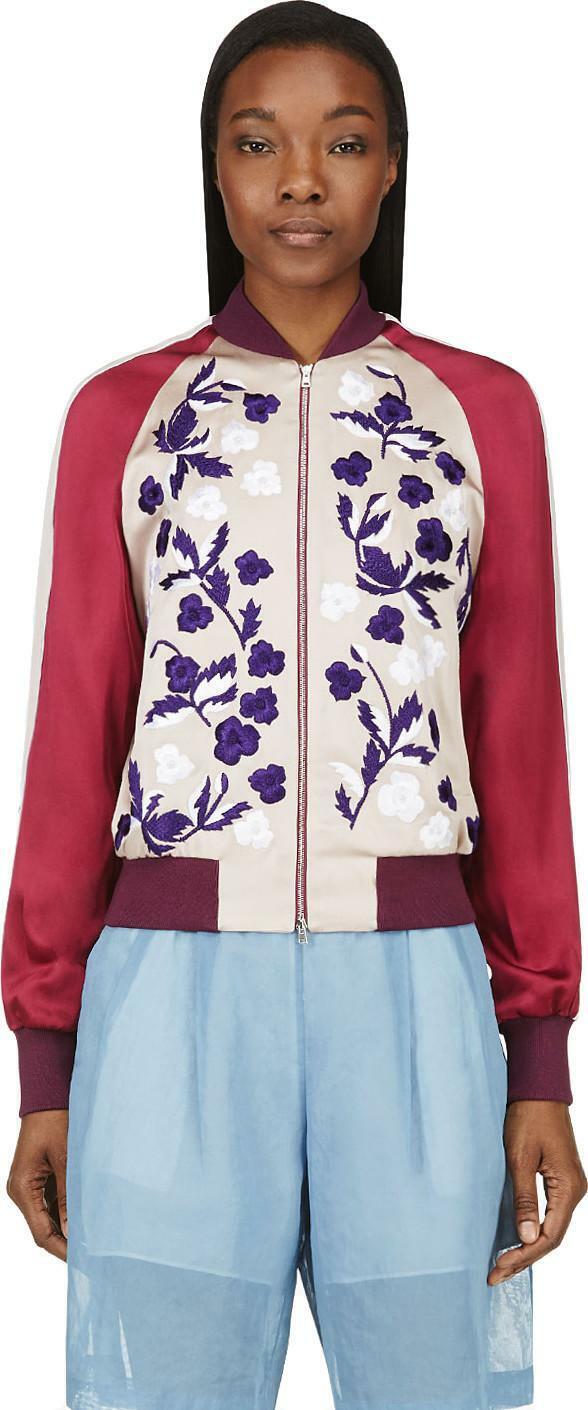 Jonathan Saunders Cecily bomber jacket RRP $2500 ASO Eleanor Calder