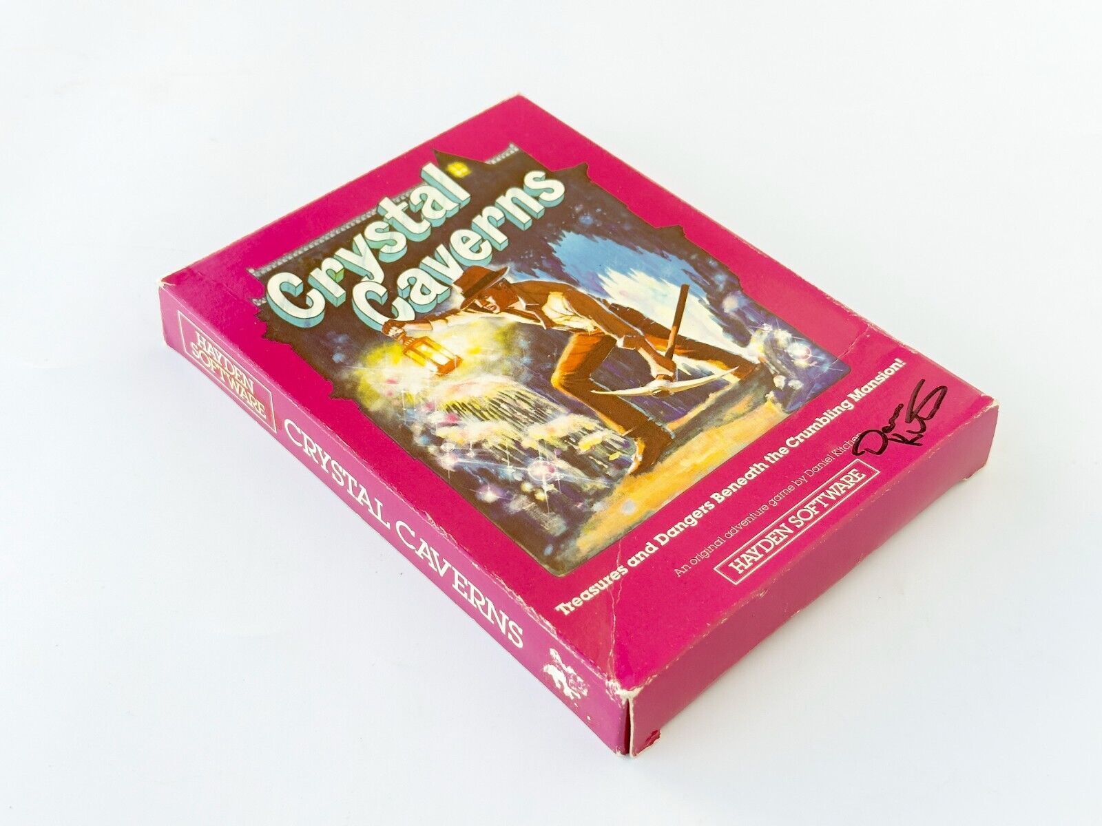 Crystal Caverns - Hayden - 1984 / Commodore 64 - Signed