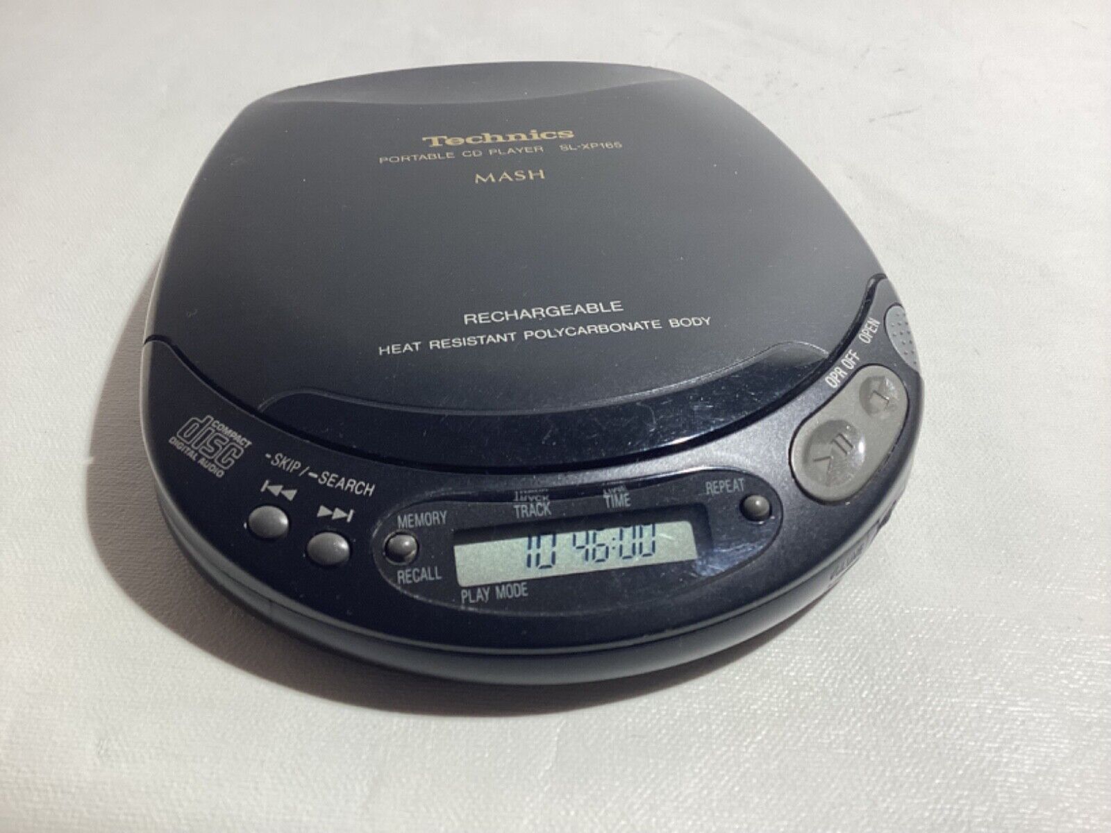 TECHNICS portable cd player SL-XP165 Discman Tested And Working