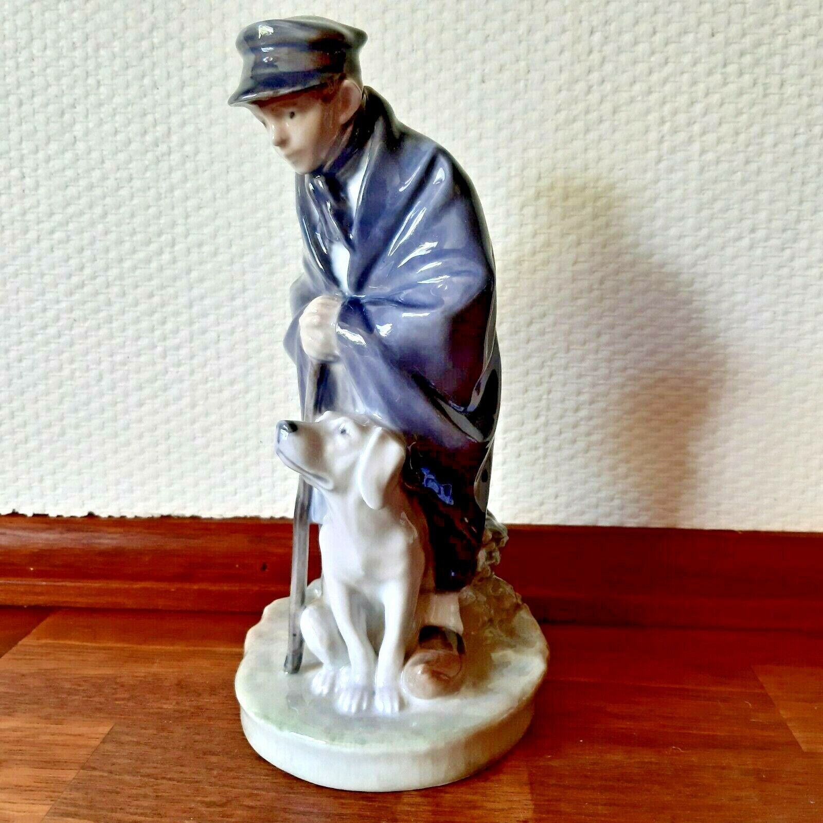 SHEPHERD WITH DOG # 782 by Chr Thomsen for ROYAL COPENHAGEN 1968