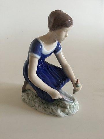 Bing and Grondahl Garden Girl Figurine No 2356