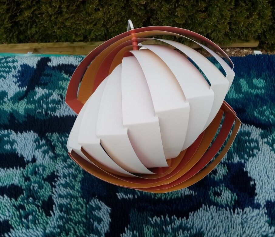 Danish Modern Lamp   Konkylie Louis  Weisdorf  LYFA seashell