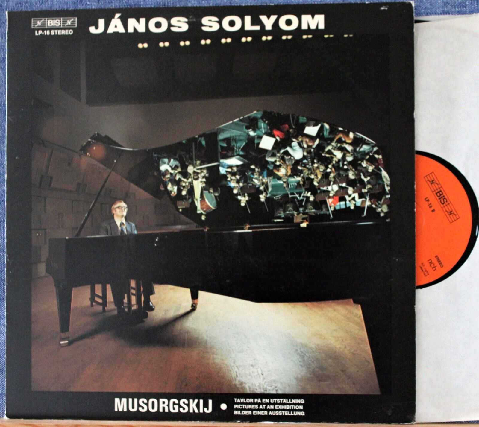 Solyom Mussorgsky (Exhibition) BIS LP-16 NM