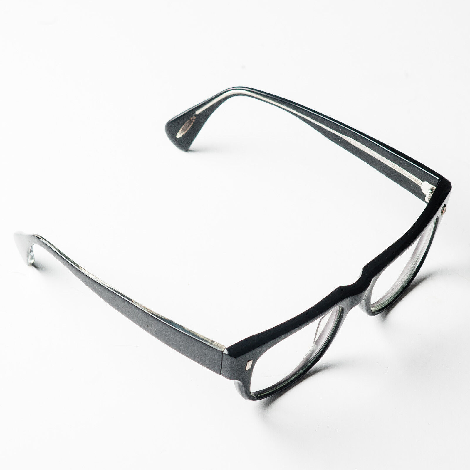 OLIVER PEOPLES Deacon Black Reading Glasses