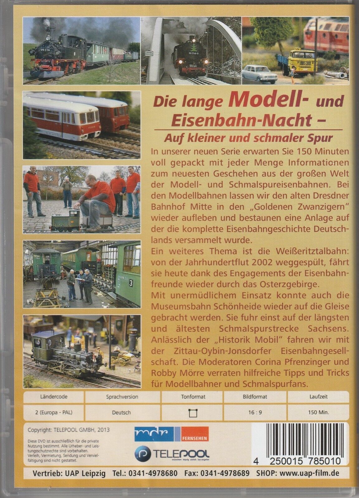 The Long Model and Railway Night - On Small and Narrow Gauge DVD