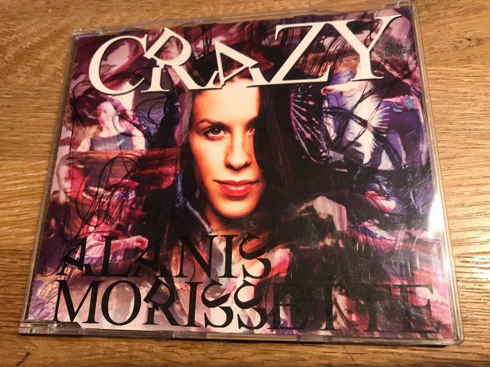 ALANIS MORISSETTE "CRAZY" 2005 PROMOTION CD JAMES MICHAEL  GLEN BALLARD REMIX*