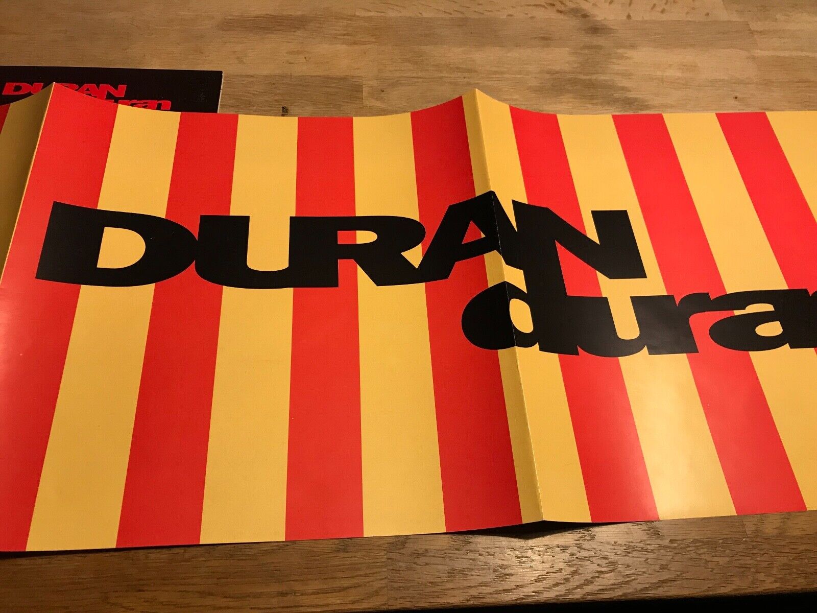 DURAN DURAN "VIOLENCE OF SUMMER" UK 12" MAXI SINGLE WITH RARE POSTER 1990 EMI UK