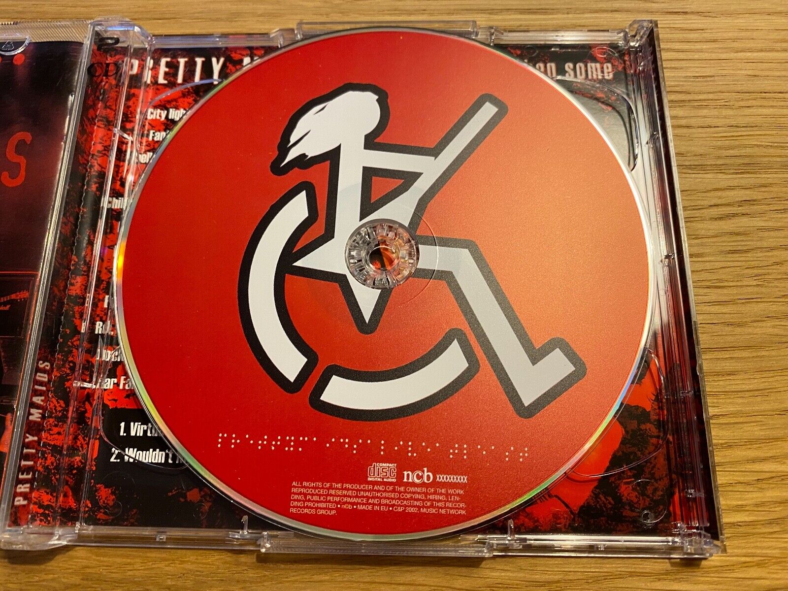 PRETTY MAIDS "ALIVE AT LEAST" 2 X CD SET 2002 MUSIC NETWORK NCB ENHANCED VIDEO**