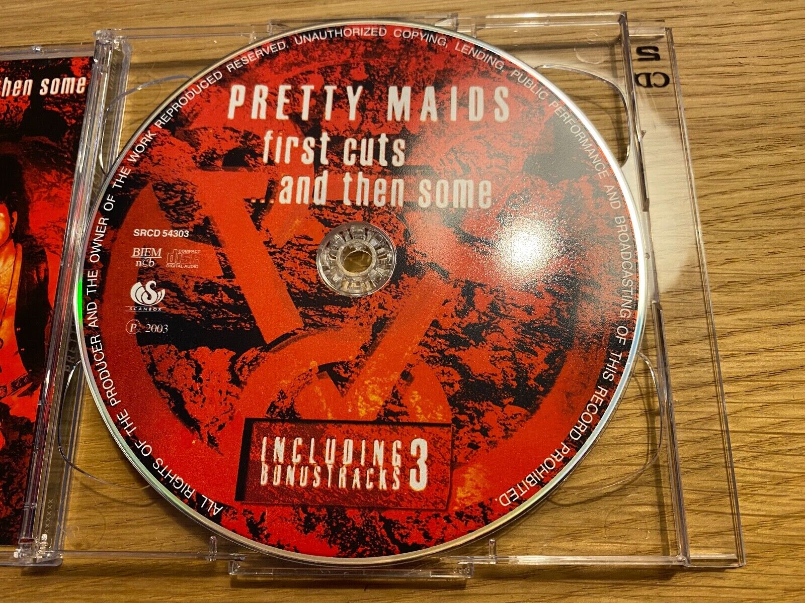 PRETTY MAIDS "ALIVE AT LEAST" 2 X CD SET 2002 MUSIC NETWORK NCB ENHANCED VIDEO**