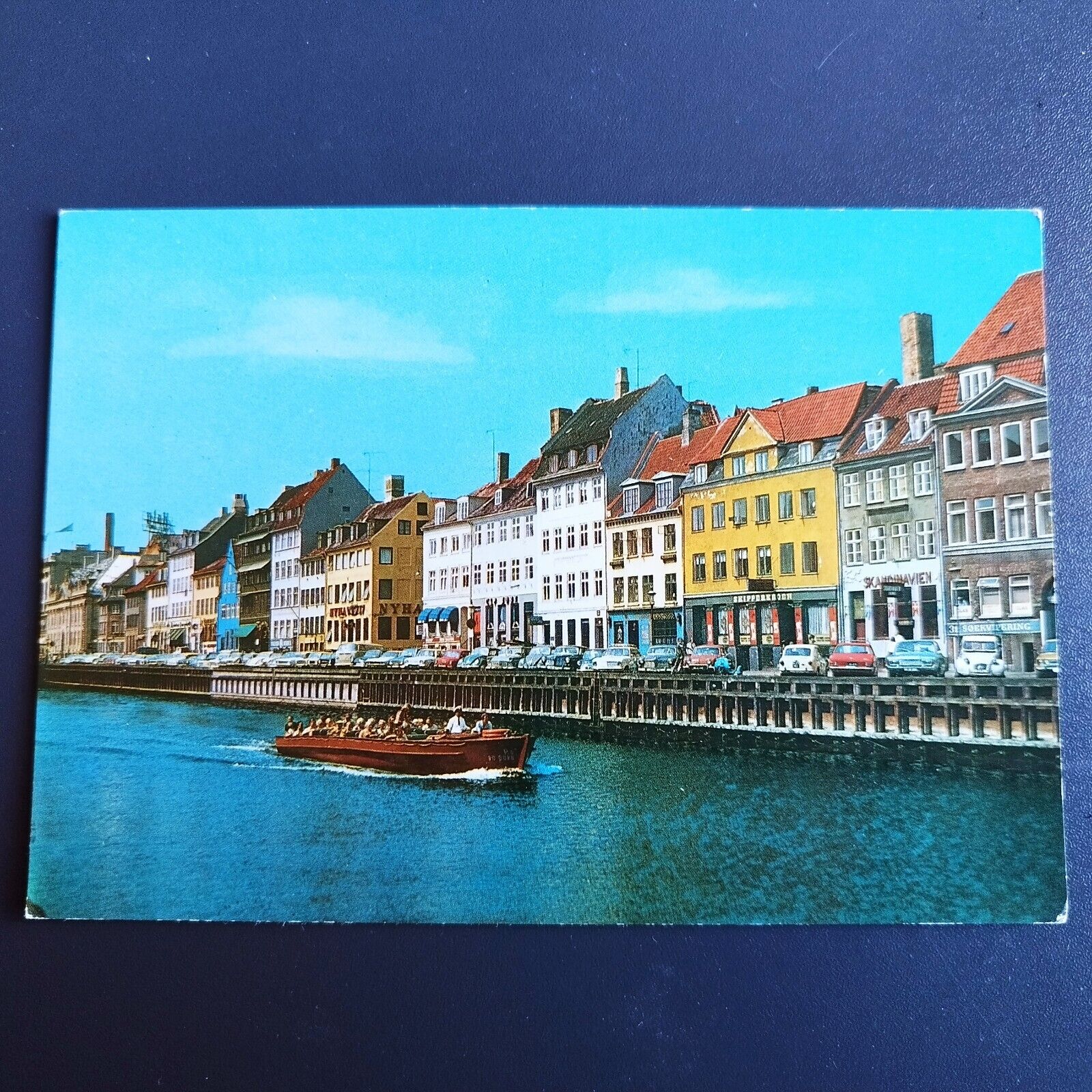 Denmark Copenhagen Nyhavn 1970s Unposted