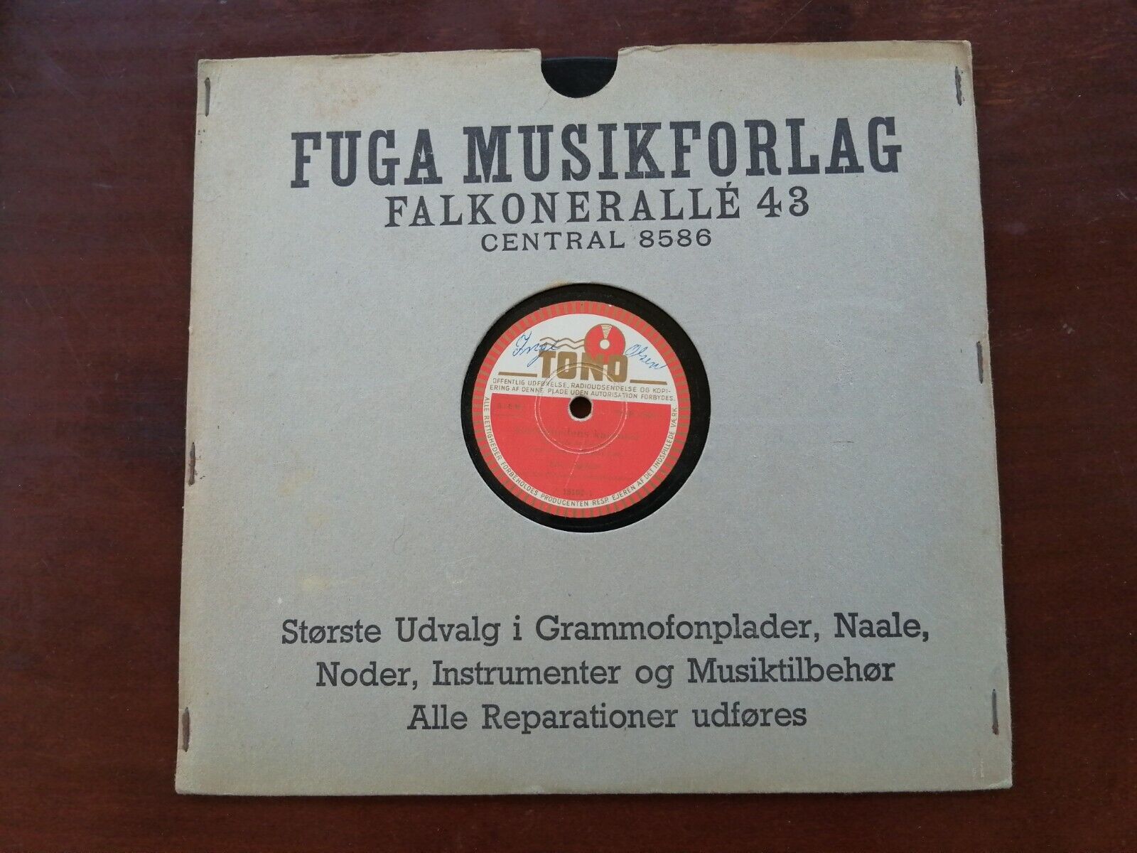 78 RPM  shellac ELSA SIGFUSS :Kærlighedens karussel / I den syvende himmel