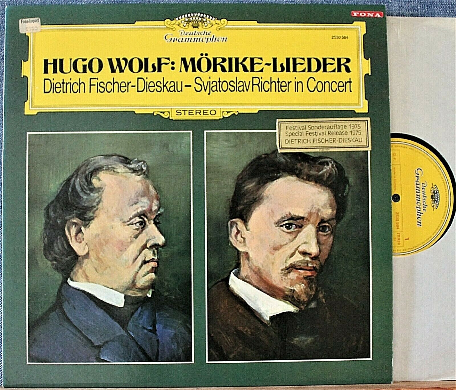 Fischer-Dieskau; Richter Wolf (Mörike-Lieder) DGG 2530 584 NM