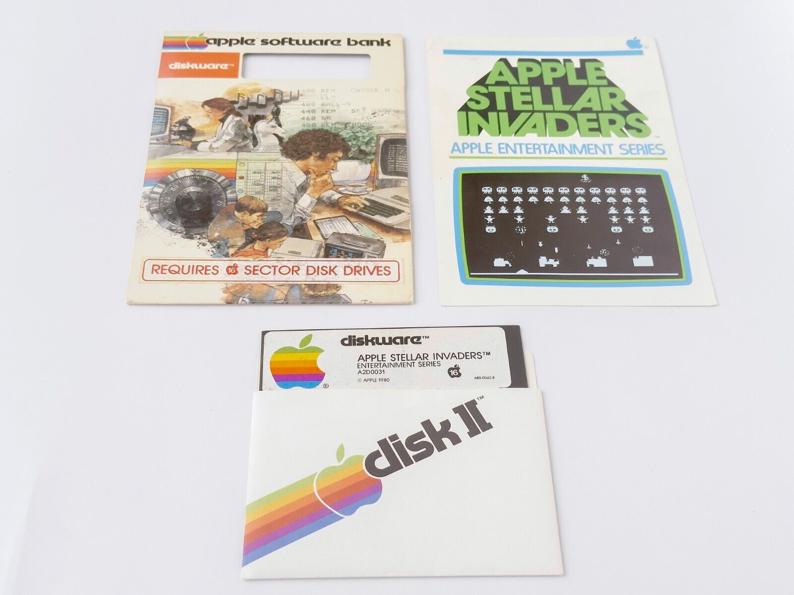 Apple Stellar Invaders - Apple Computer - 1980 / Apple II