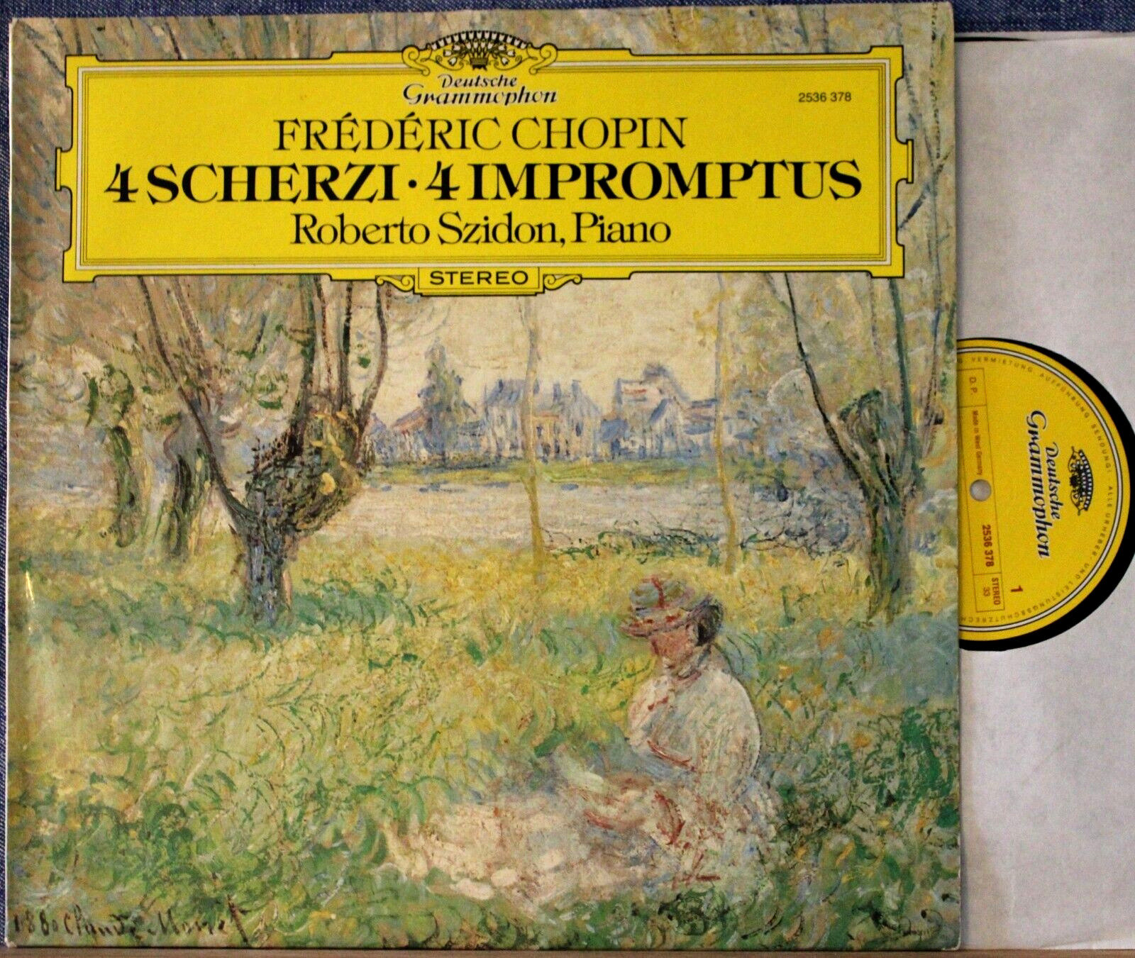 Szidon Chopin (Scherzi; Impromptus) DGG 2536 378 NM