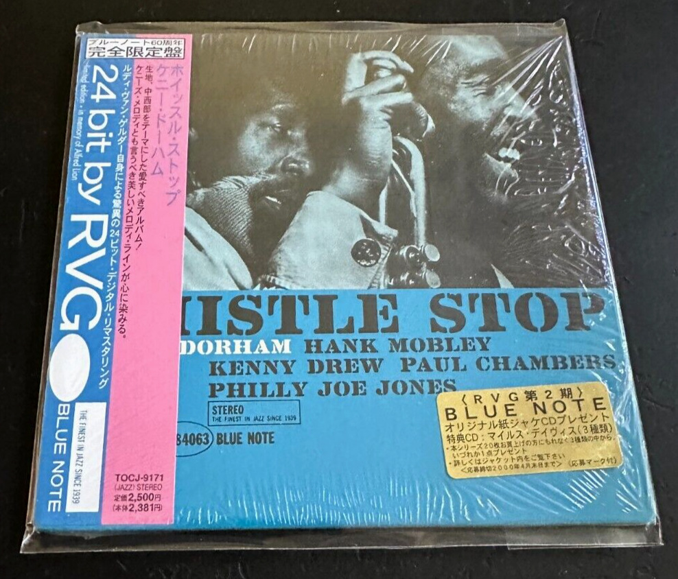 KENNY DORHAM ''WHISTLE STOP'' - MINI LP JAPAN CD - BLUE NOTE