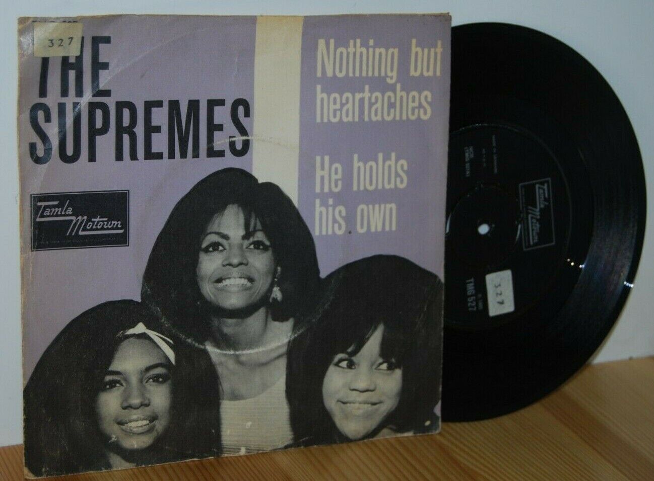 The SUPREMES Nothing But Heartaches DANISH PS Picture sleeve 45