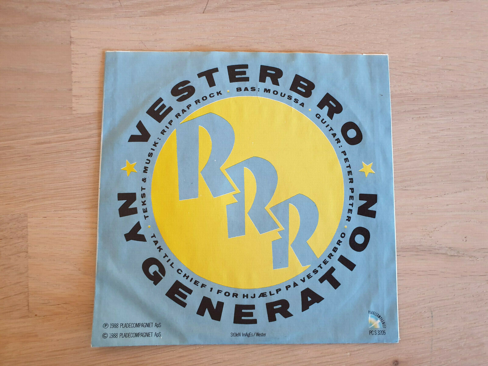 Rip Rap Rock - Vesterbro -  7" Vinyl 1988