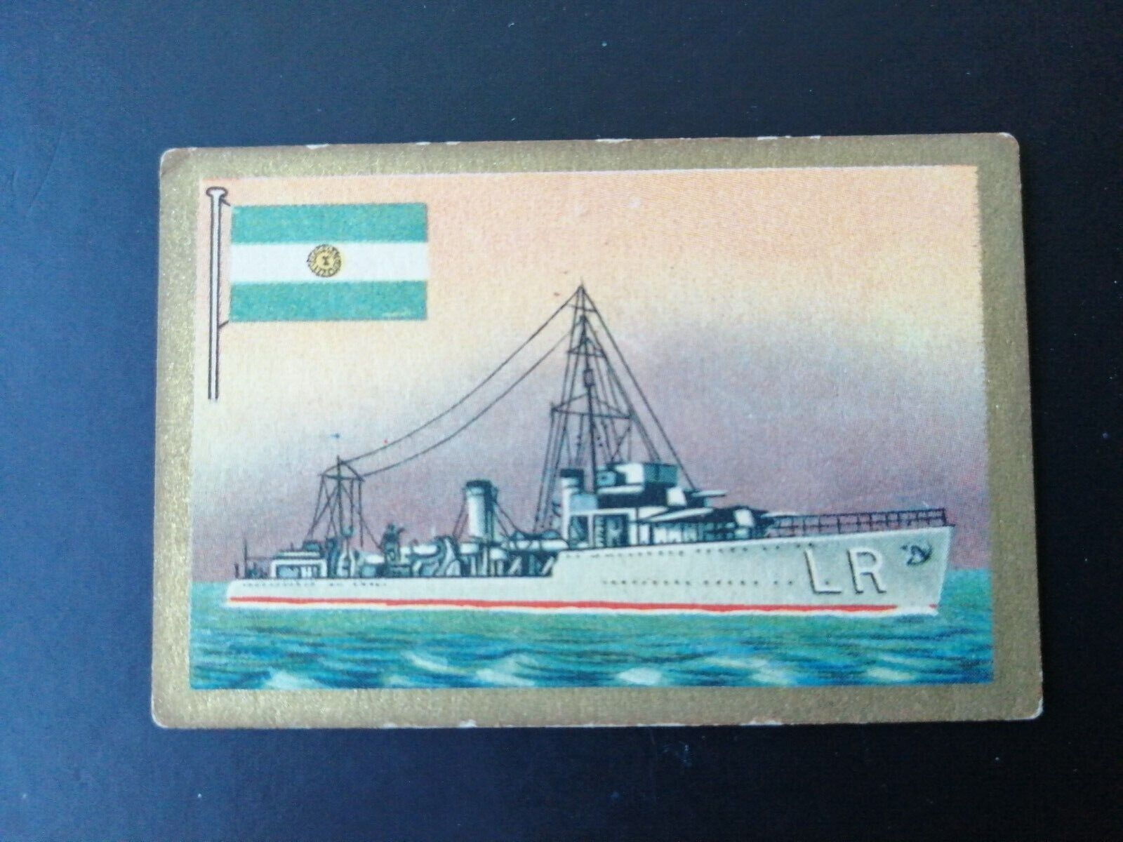 German SABA tobacco ship trading card 1931-33No 207 "La Rioja" Argentina