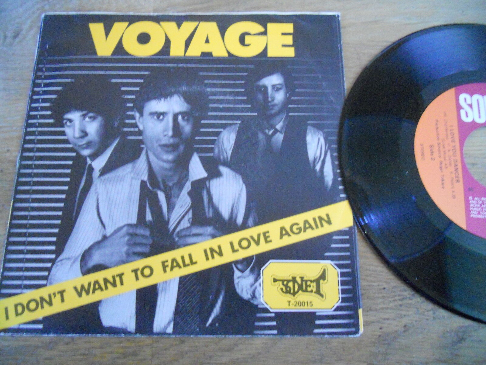 VOYAGE "I DONT WANT TO FALL IN LOVE AGAIN" 1980 SWEDISH NCB SONET RECORDS RARE**