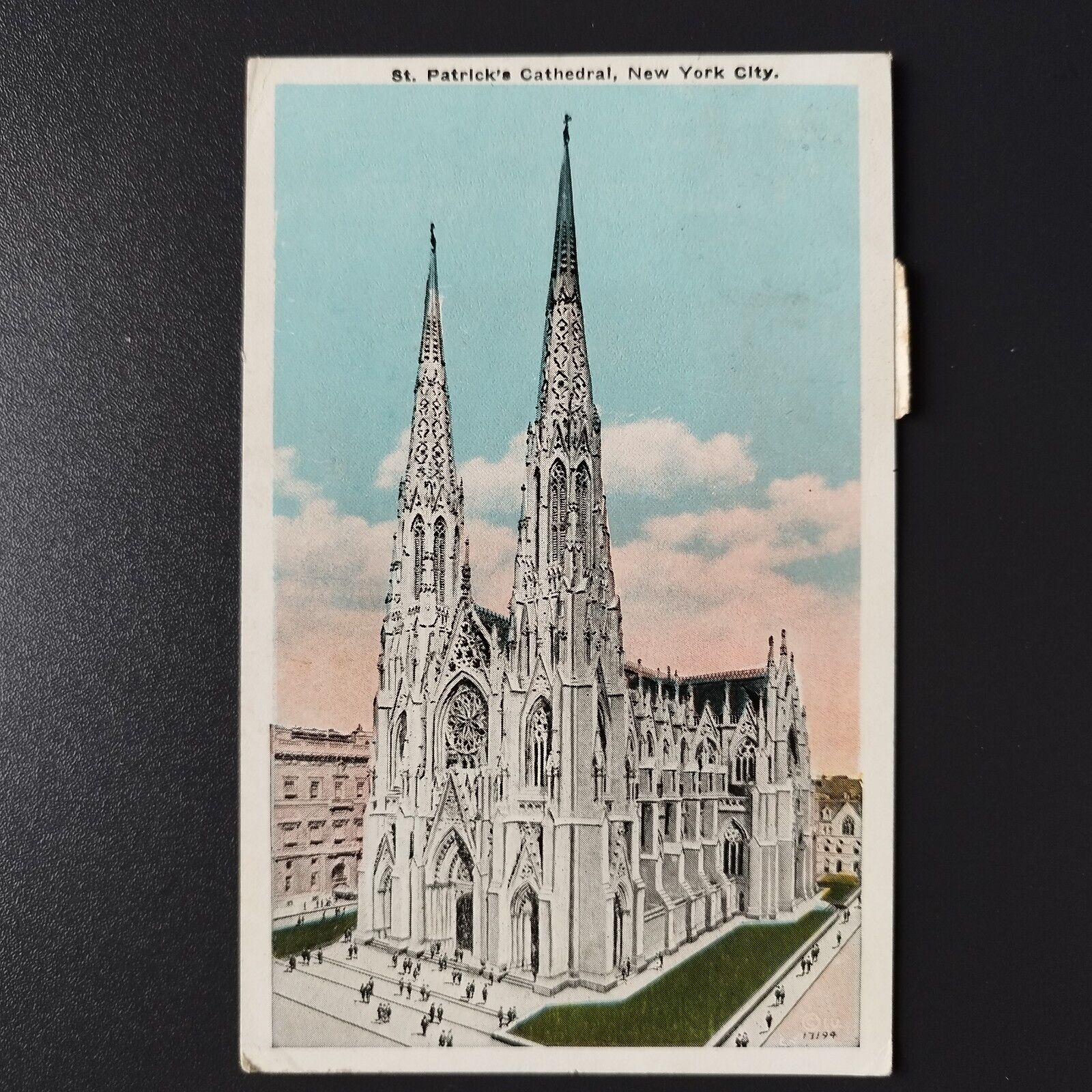 NY  New York City StPatrick's Cathedral Posted in 1927