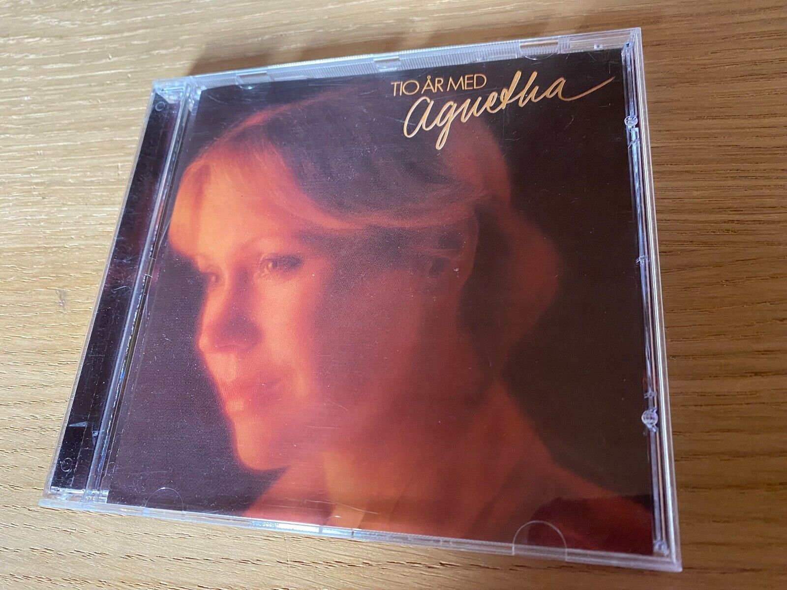 AGNETHA FÂLTSKOG "TIO ÅR MED AGNETHA" 1979/1998 CD ALBUM 16 TRACK COLUMBIA ABBA